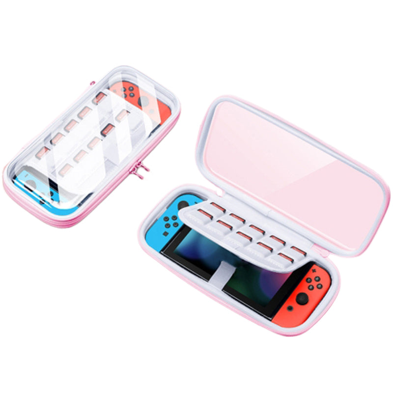 For Nintendo Switch Switch OLED Game Console Ultralight Shockproof PC+EVA Protective Cover Clear Protective Case For Nintendo Switch Switch OLED Game Console Ultralight Shockproof PC+EVA Protective Cover Clear Protective Case